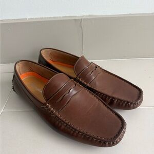Brown Leather Loafers